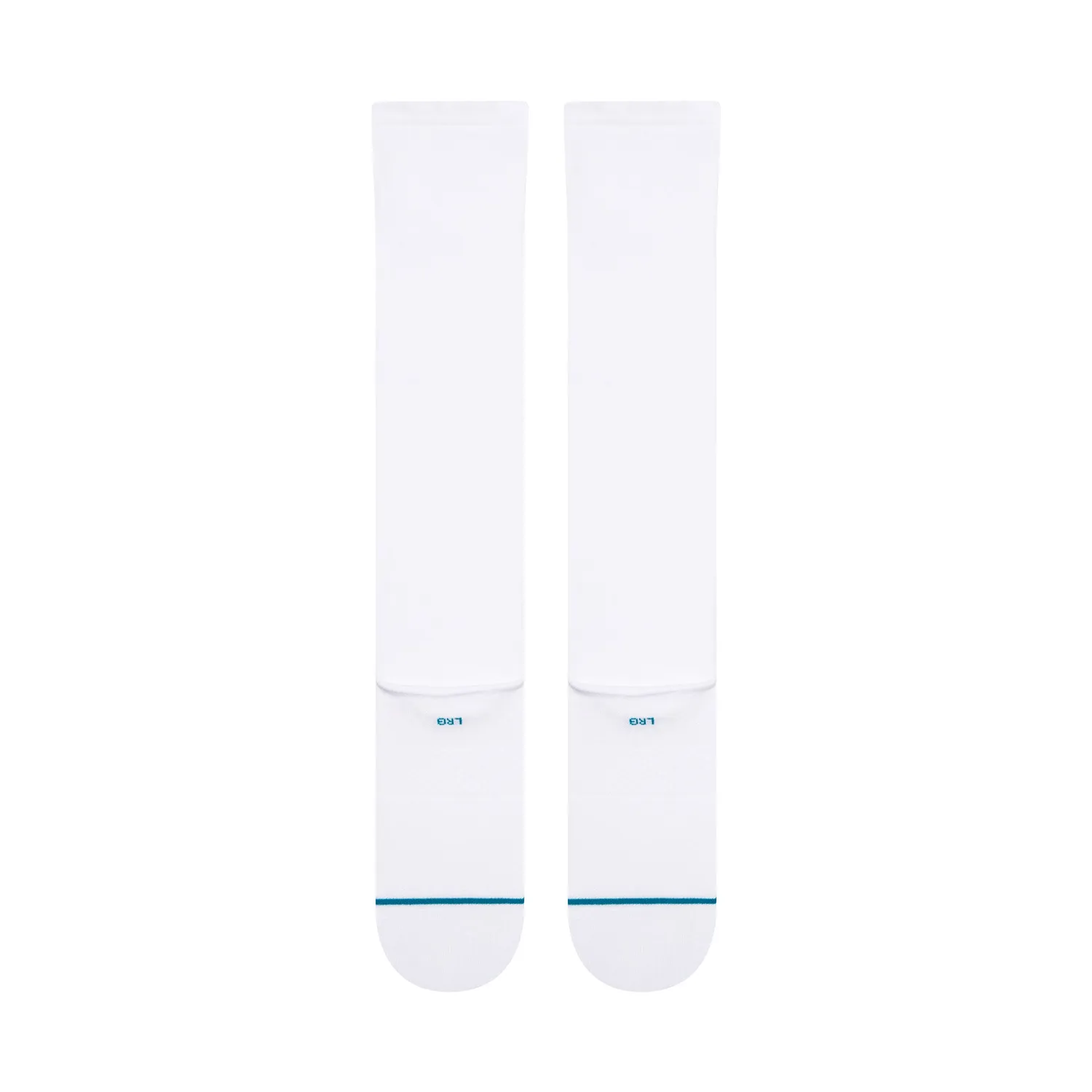 Stance Icon Compression OTC sokker white light