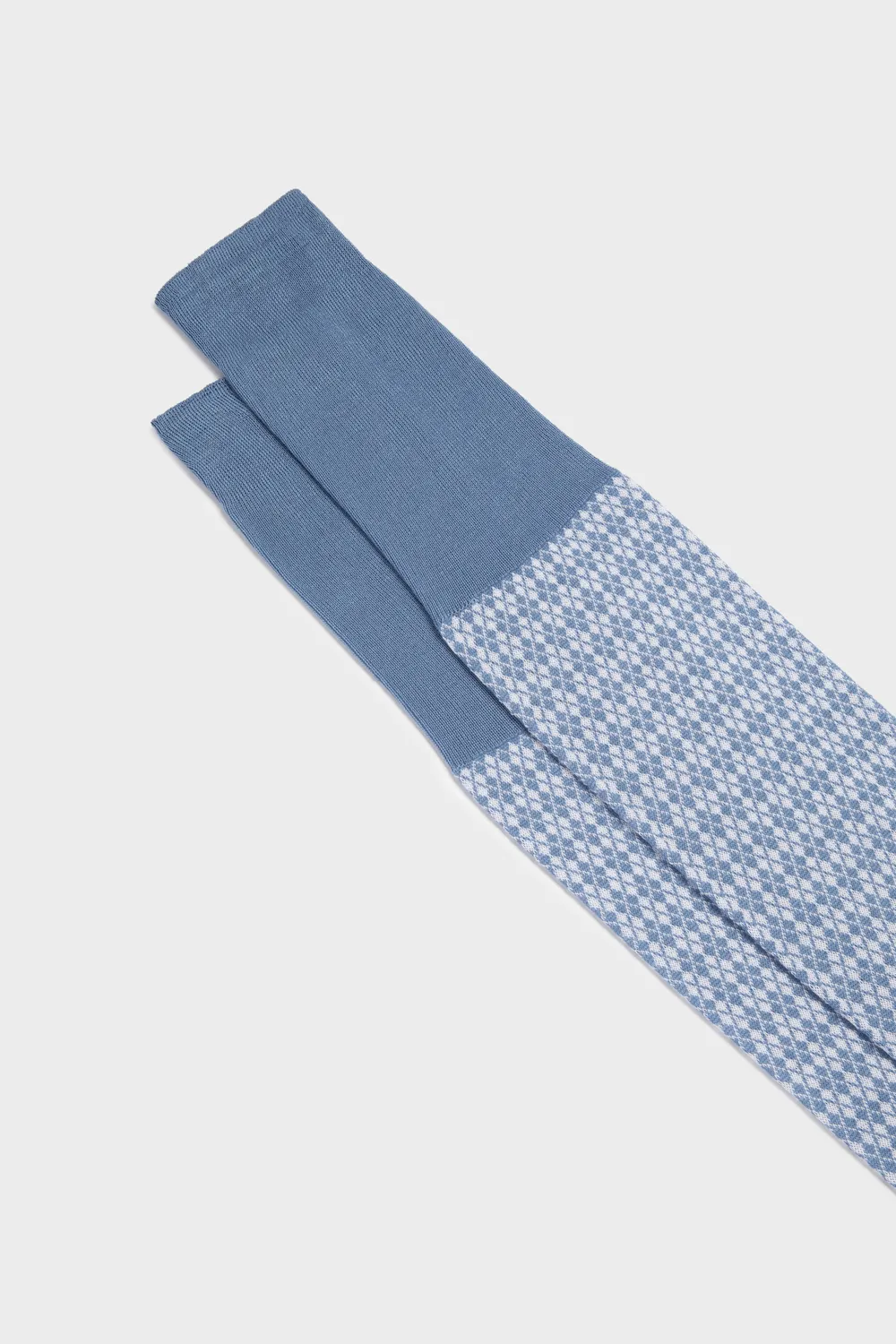 Bresciani Essentials Ilario strømper lyseblå bomuld