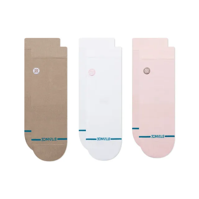 Stance Icon Lowrider ankelstrømper 3-pak multi bomuld