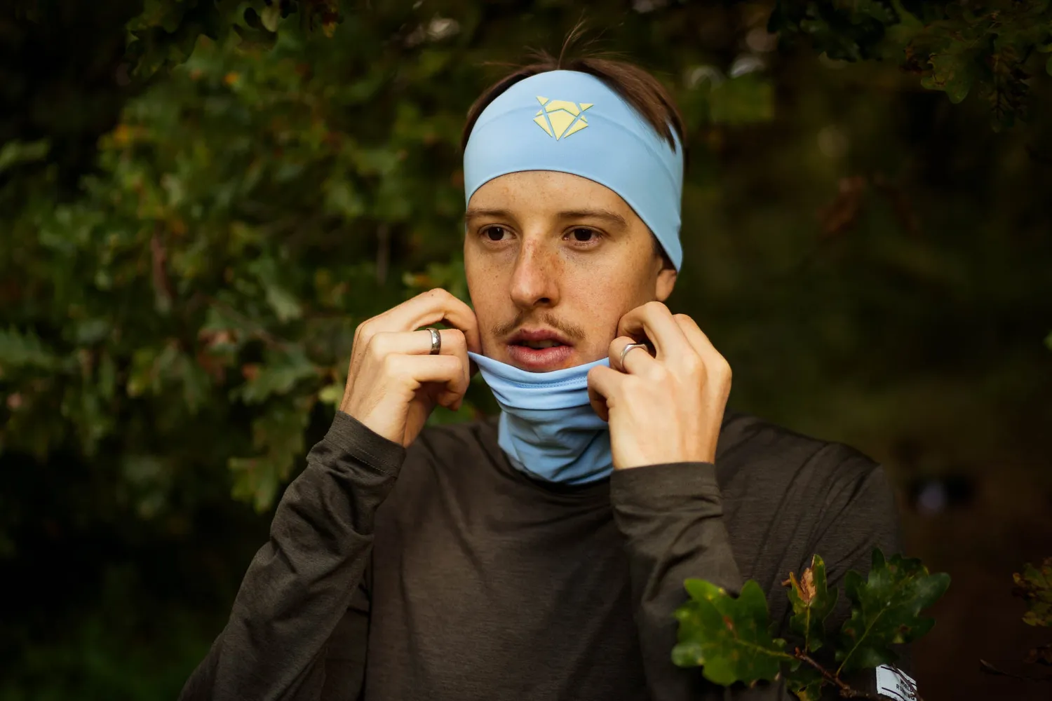 Incylence Neck Tube V1 halsedisse sky blue elastan
