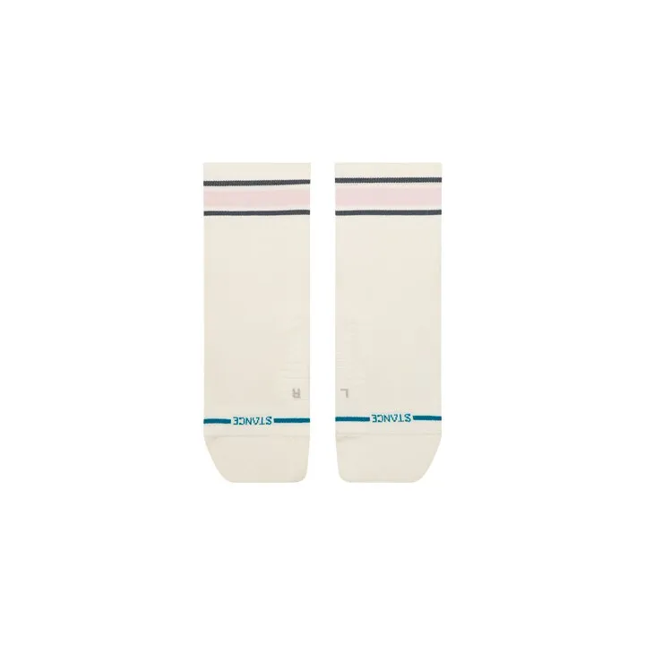 Stance Wiley light quarter løbestrømper off white