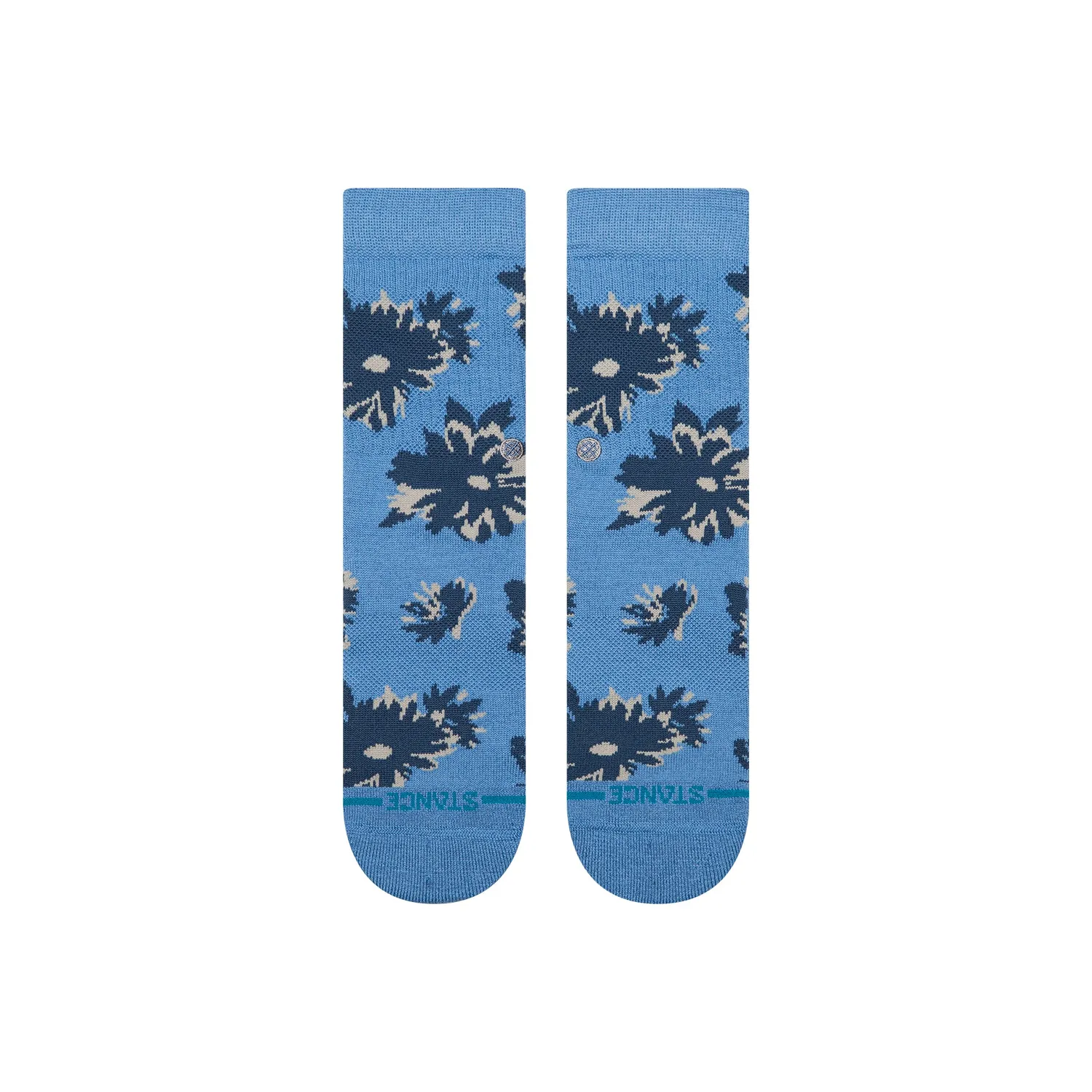 Stance Kids Replica Crew strømper Capri Blue nylon