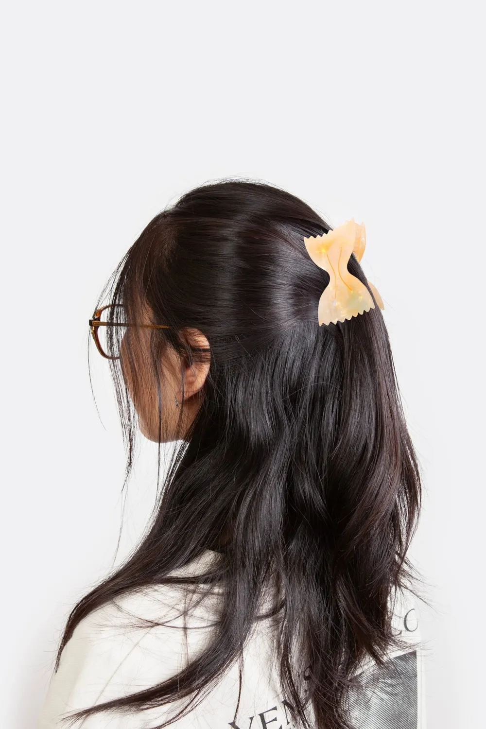Eat My Socks Farfalle Hair Claw hårklemme acetat