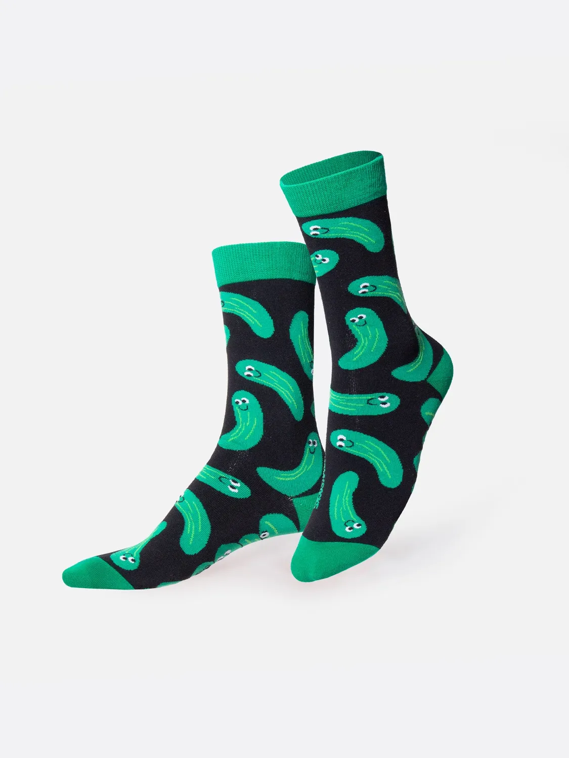 Eat My Socks Pickles strømper agurk i glas bomuld