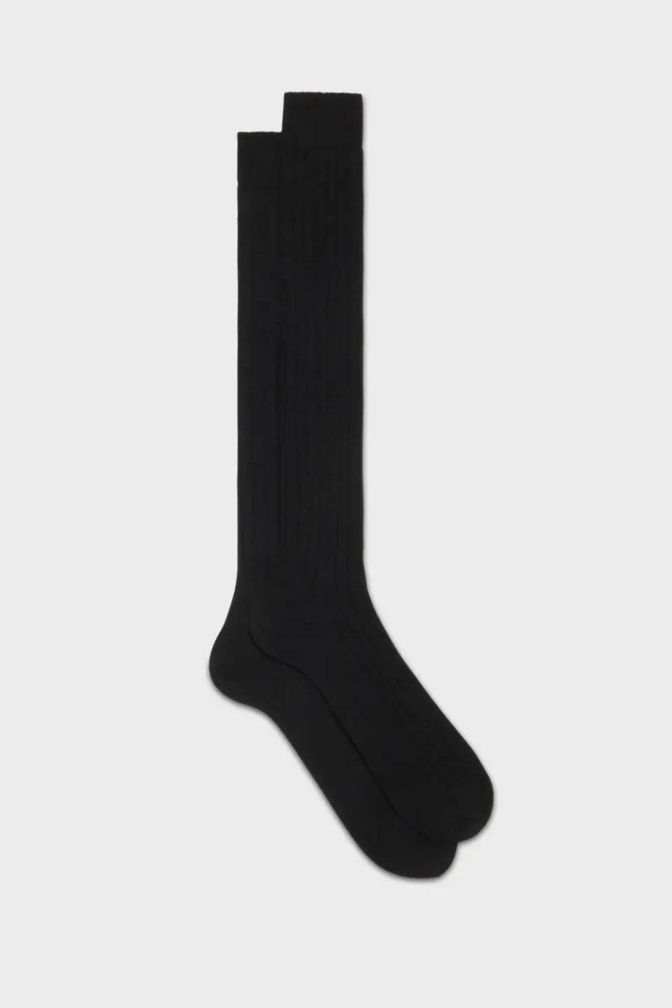 Bresciani Luxury Campidoglio strømper sort cashmere 1 par