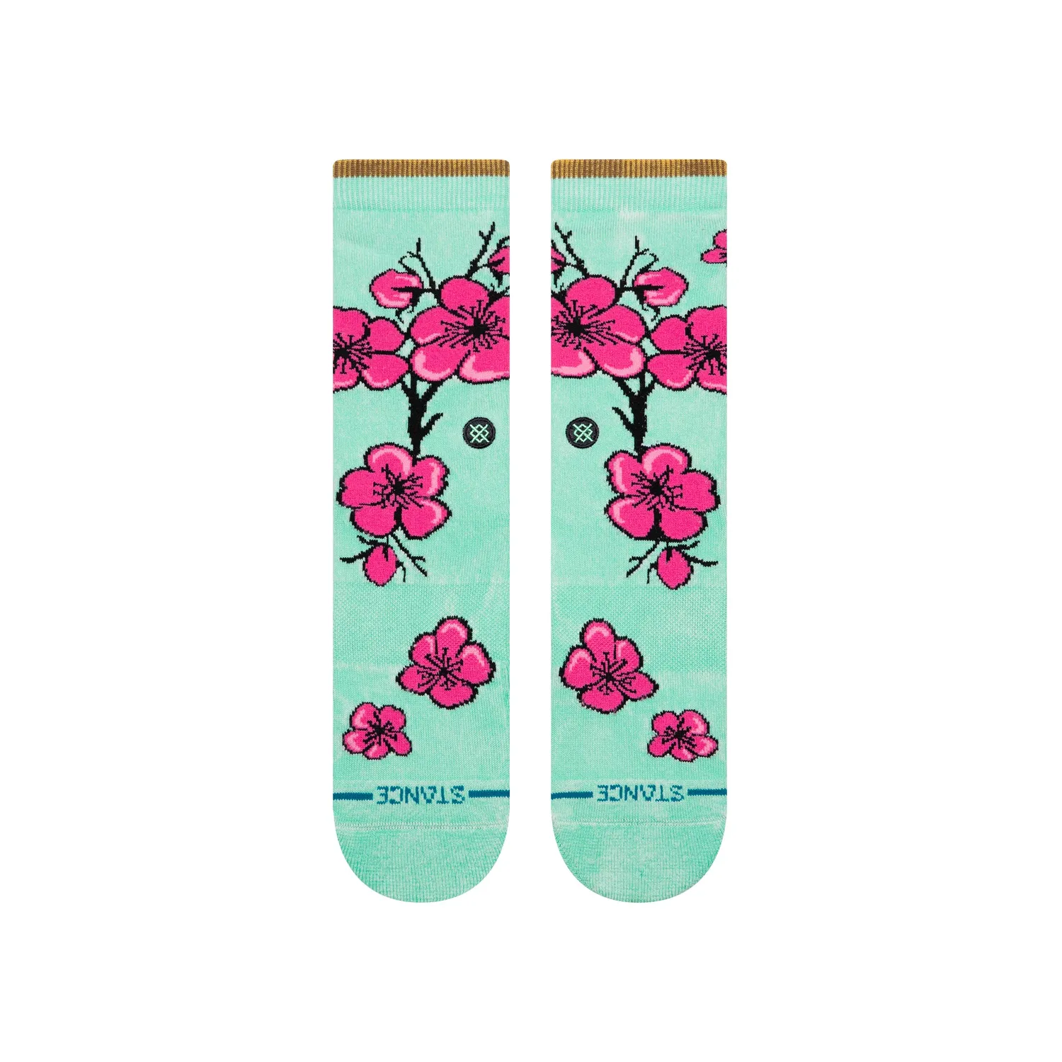 Stance 99 Cents Crew bomuldsstrømper jade Arizona