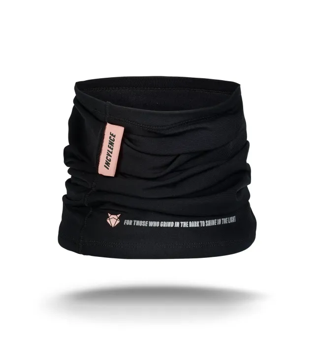 Incylence Neck Tube V2 Black Light Pink halsedisse blød