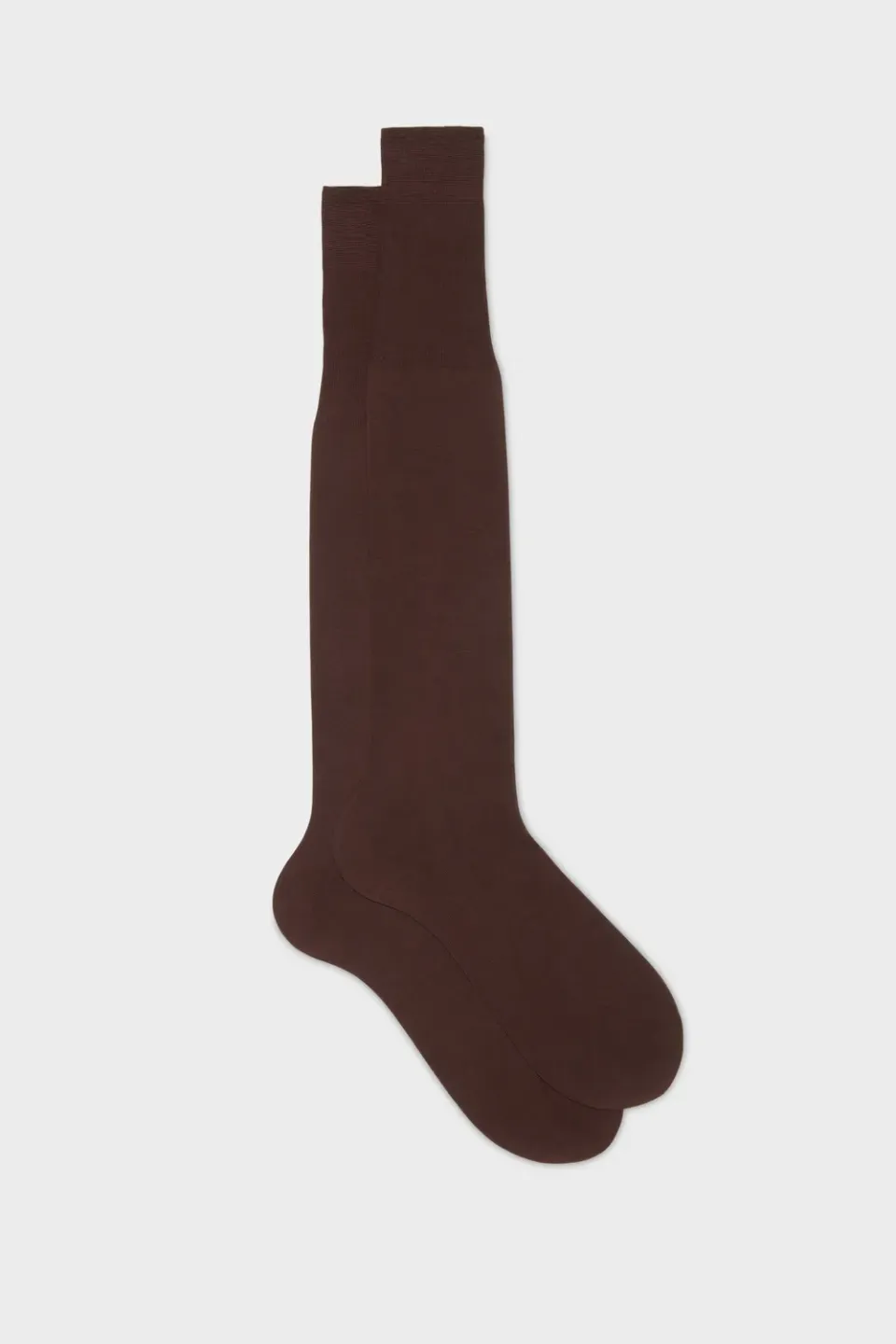 Bresciani Essentials Lorenzo strømper bordeaux 1 par bomuld