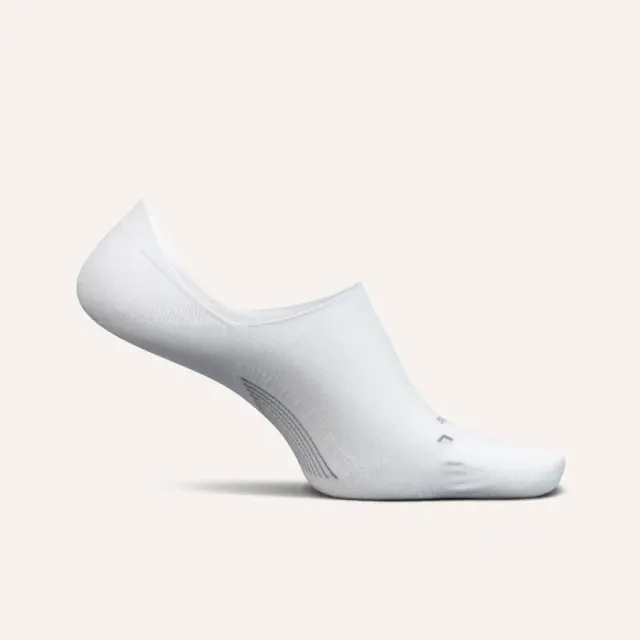 Feetures Elite Ultra Light Invisible løbestrømper White