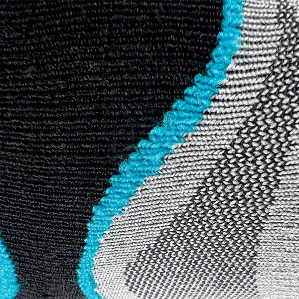 1000 Mile Fusion Socklet Repreve strømper sølv M dobbeltlag
