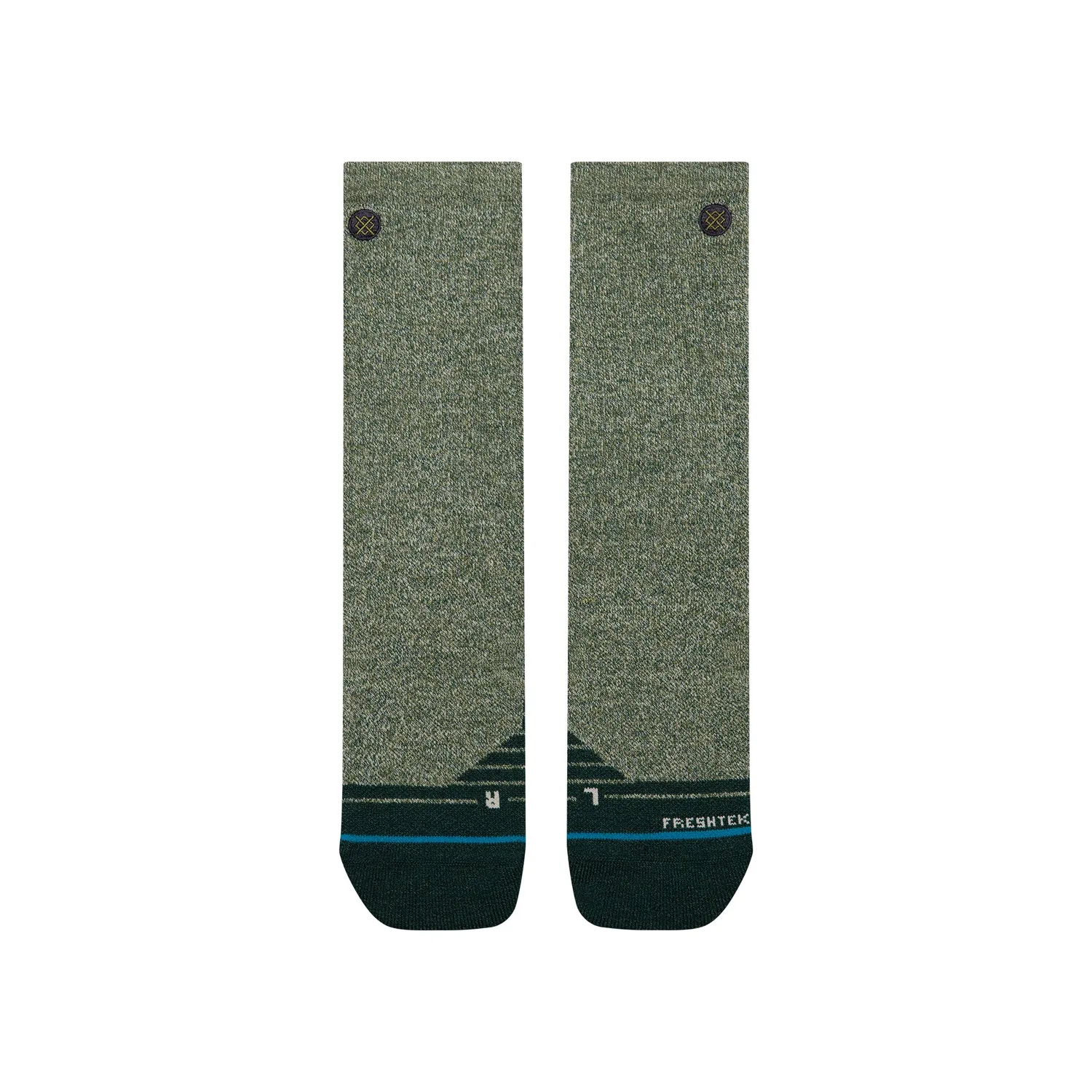 Stance Blend In Hike Crew vandrestrømper Pine medium