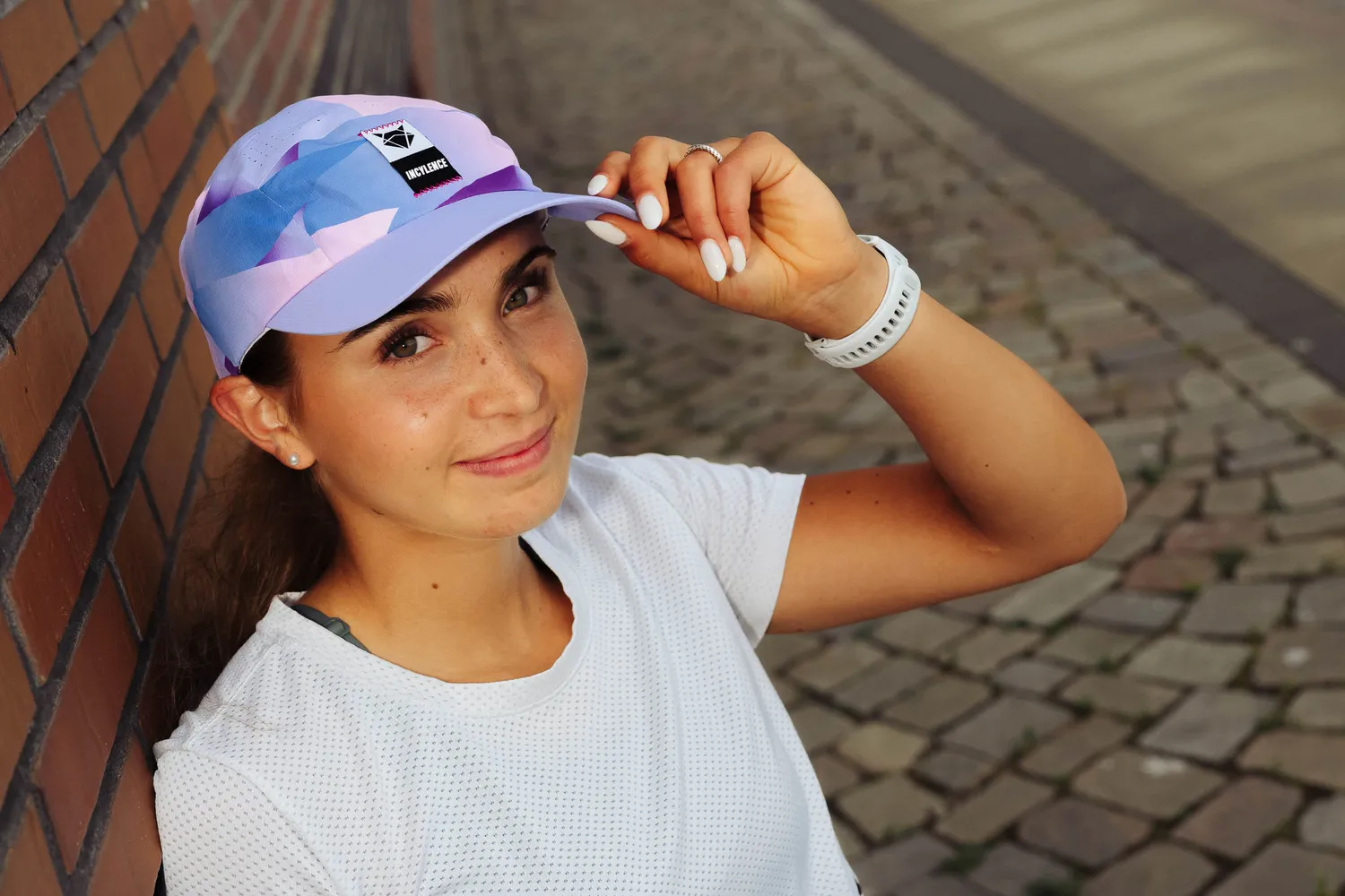Incylence Running Cap Cosmic Flow løbekasket one size let