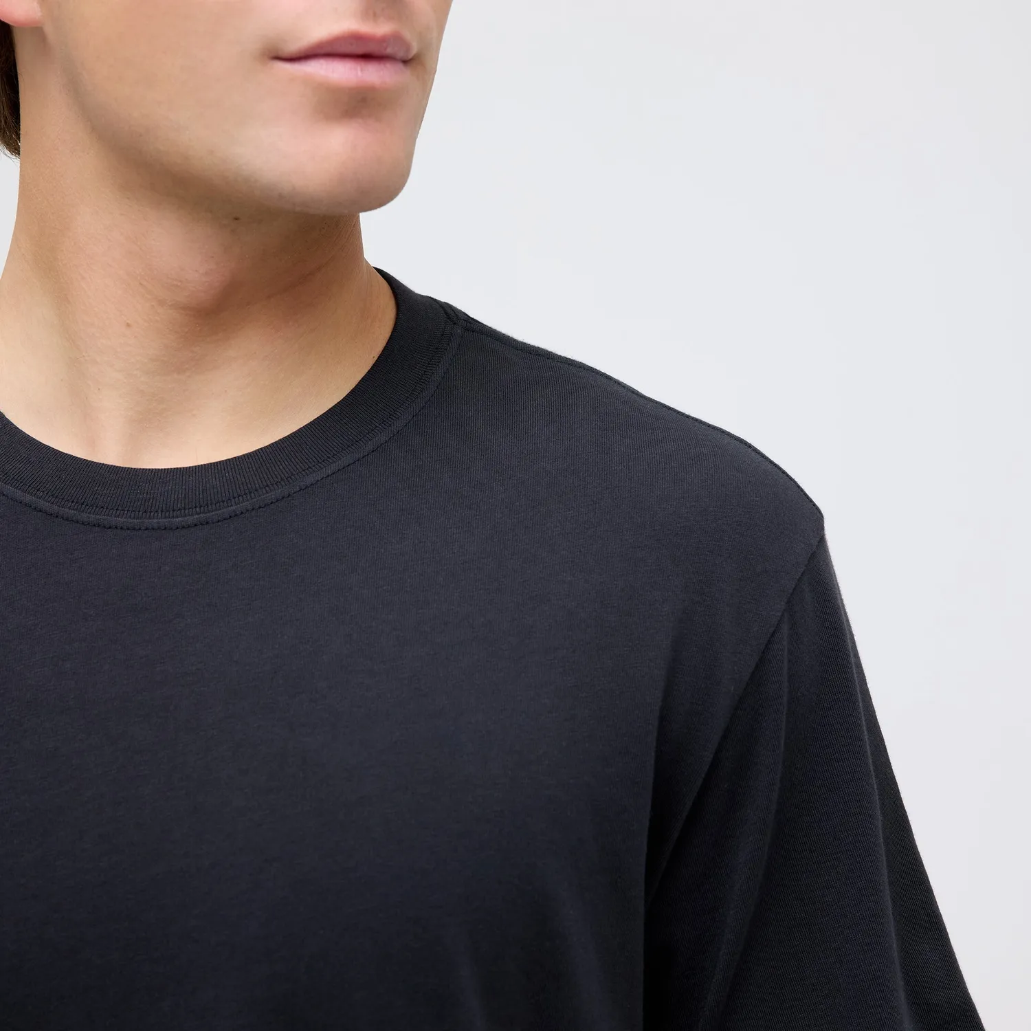 Stance Studio Organic Cotton T-shirt sort økologisk bomuld
