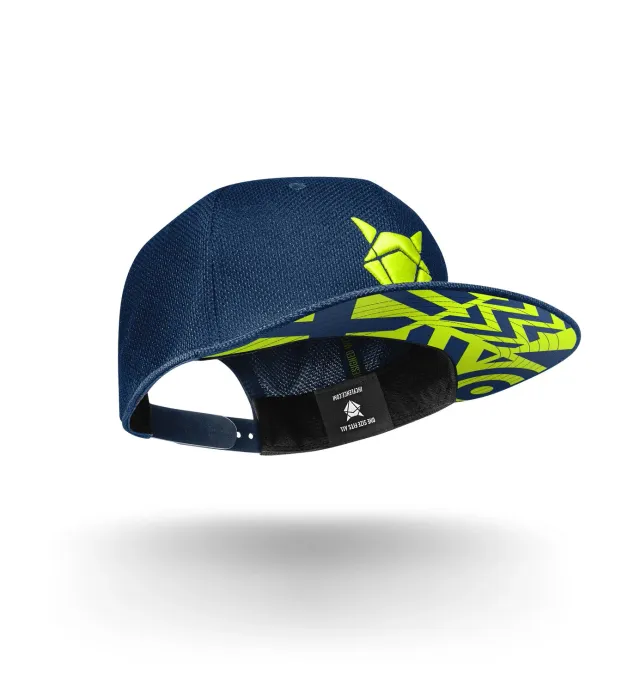 Incylence Elements V2 kasket navy blue canary