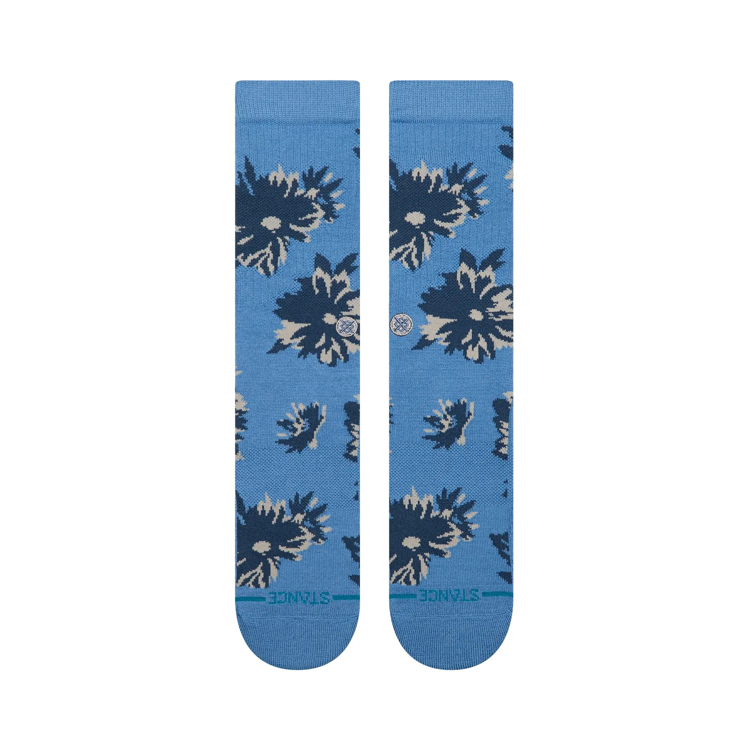Stance Replica crew strømper blå medium polstring