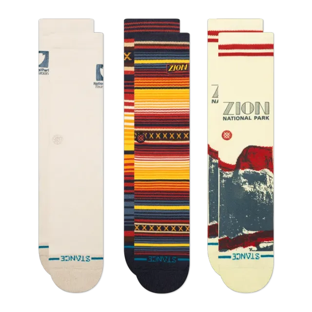 Stance Zion Box Set strømper multifarvet crew