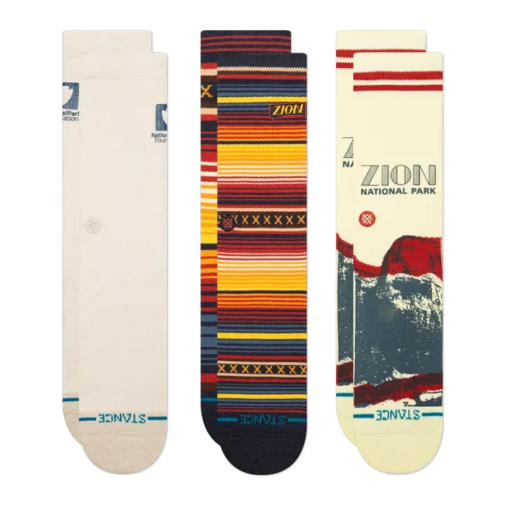 Stance Zion Box Set strømper multifarvet crew