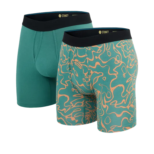 Stance Butter Blend boxershorts 2-pak blå