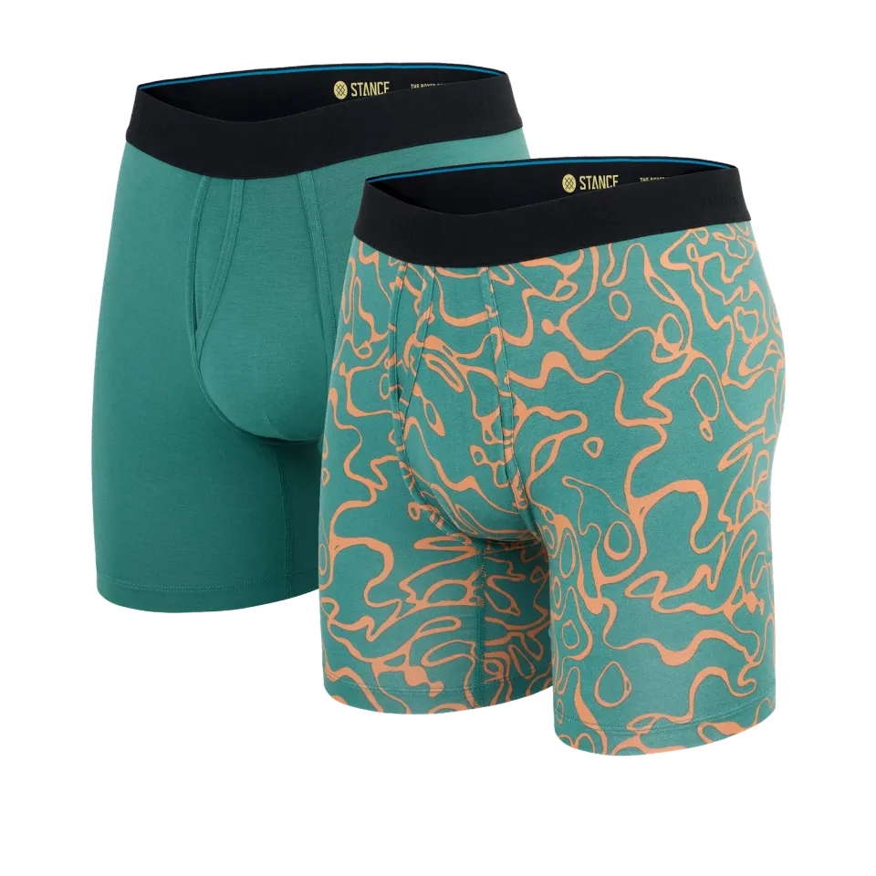 Stance Butter Blend boxershorts 2-pak blå