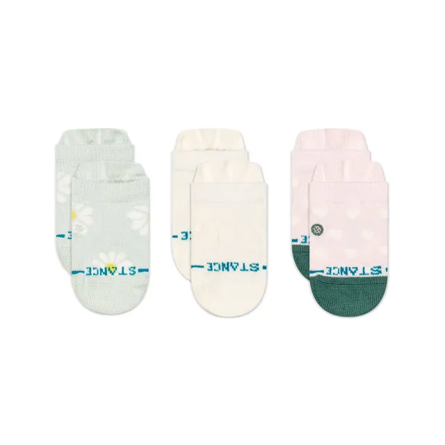 Stance Daisies baby sokker multi 3-pak bomuld