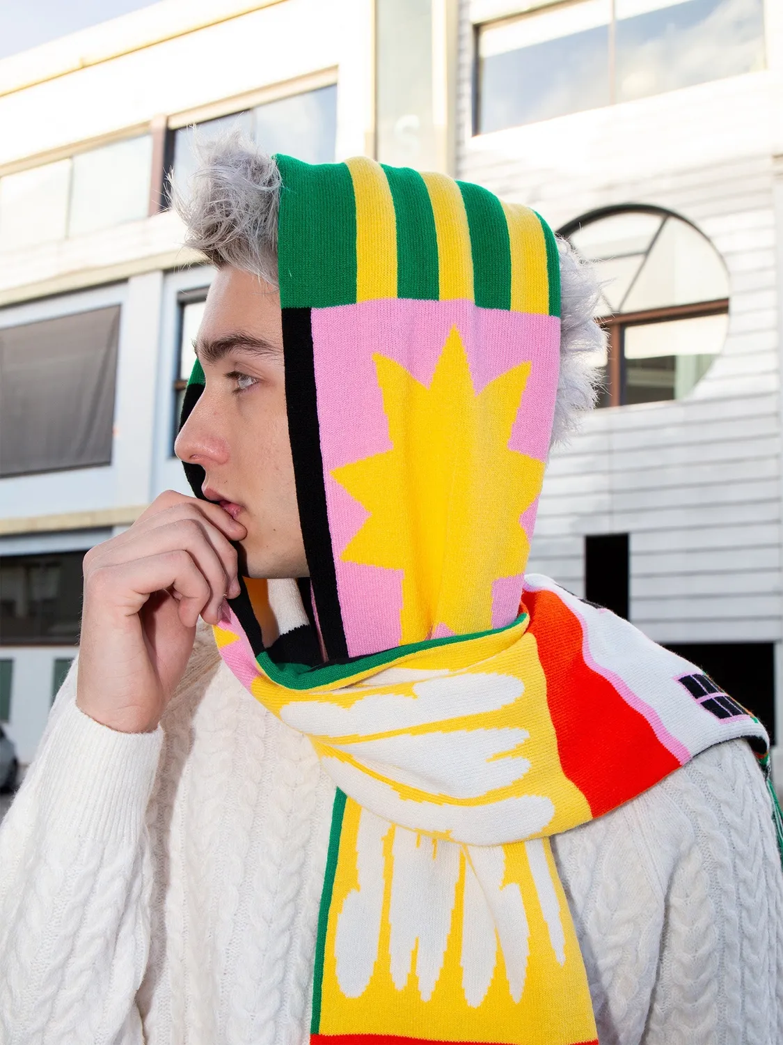Eat My Socks House Scarf tørklæde hygge blødt
