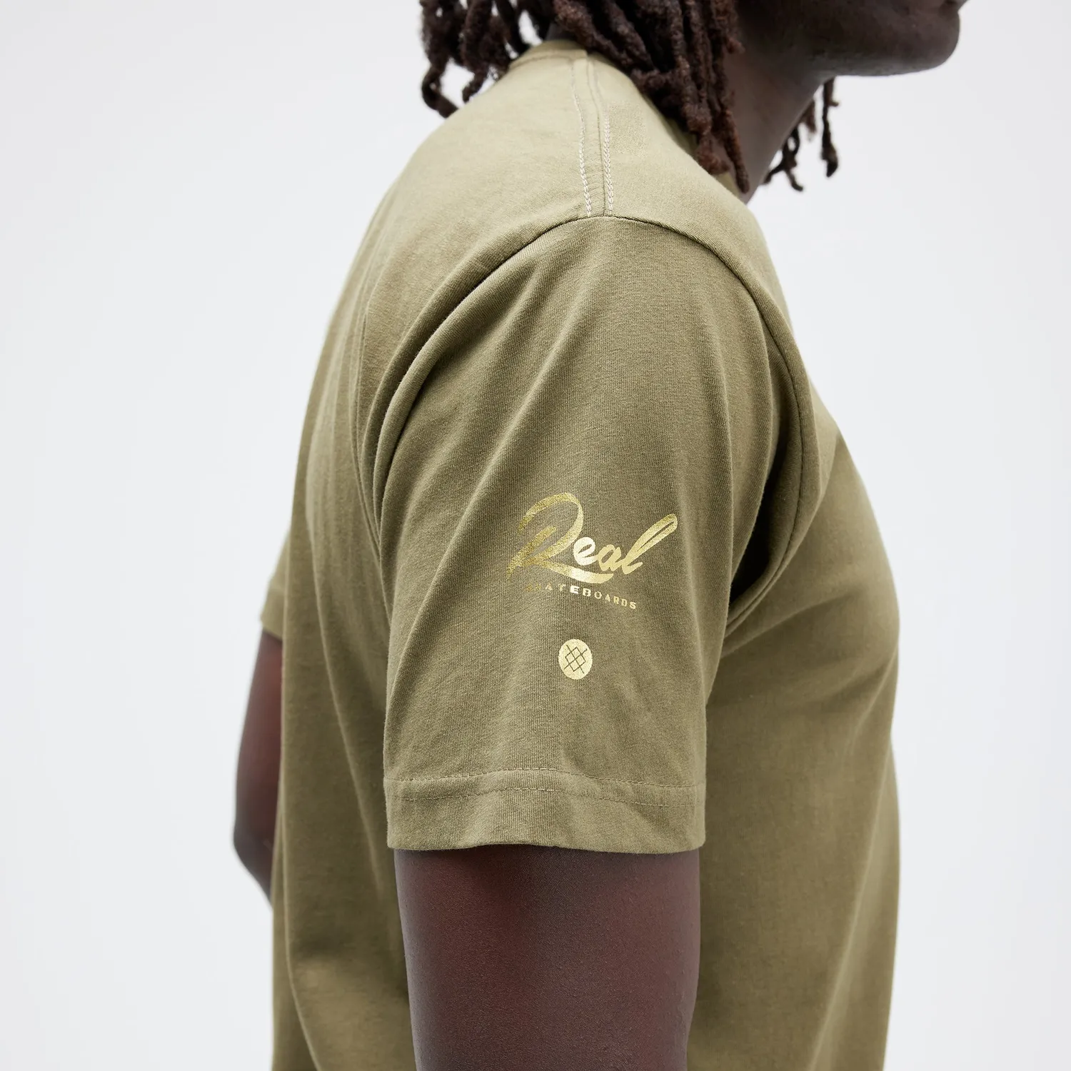 Stance Ishod T-shirt military green skate
