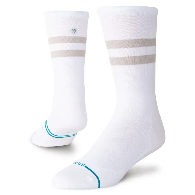 Stance Franchise crewsokker white FreshTek til løb