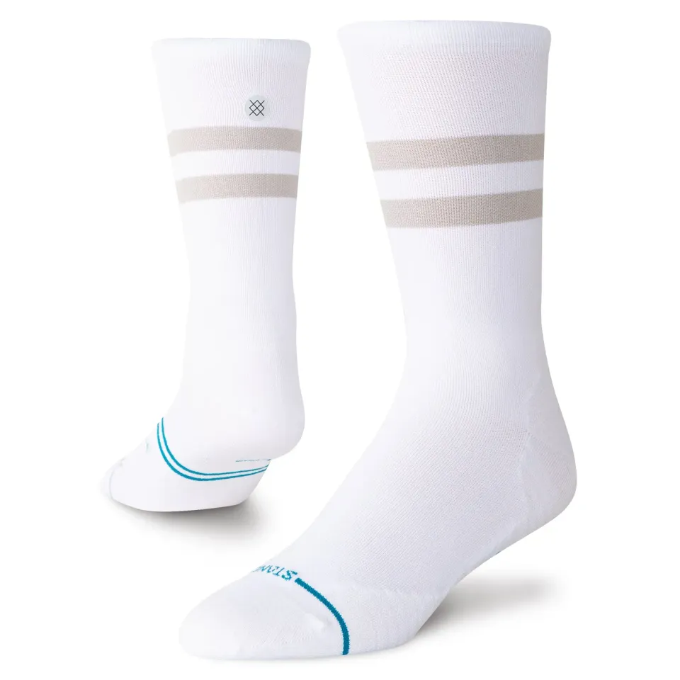 Stance Franchise crewsokker white FreshTek til løb