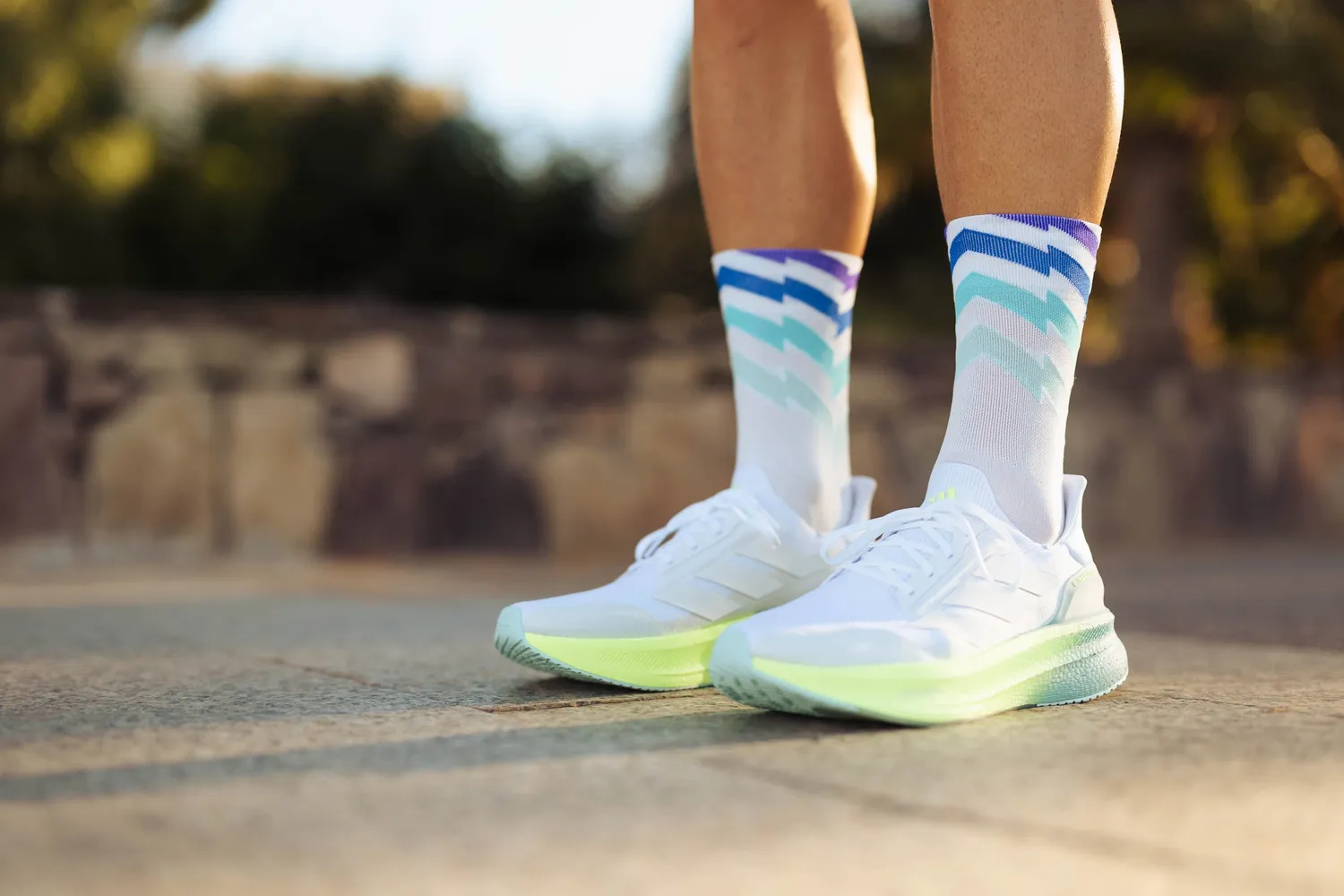 Incylence Ultralight Waves løbesokker Mystic Dryarn