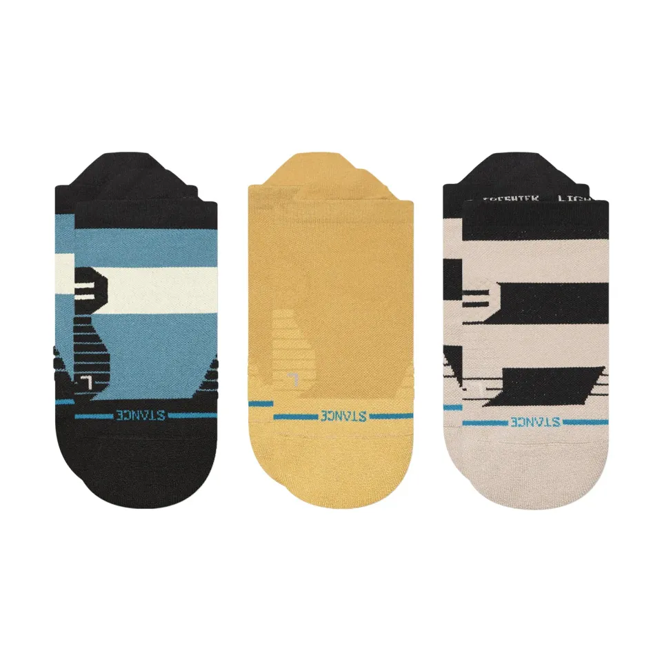 Stance Flat Out OK Light Tab sokker teal 3-pak løb