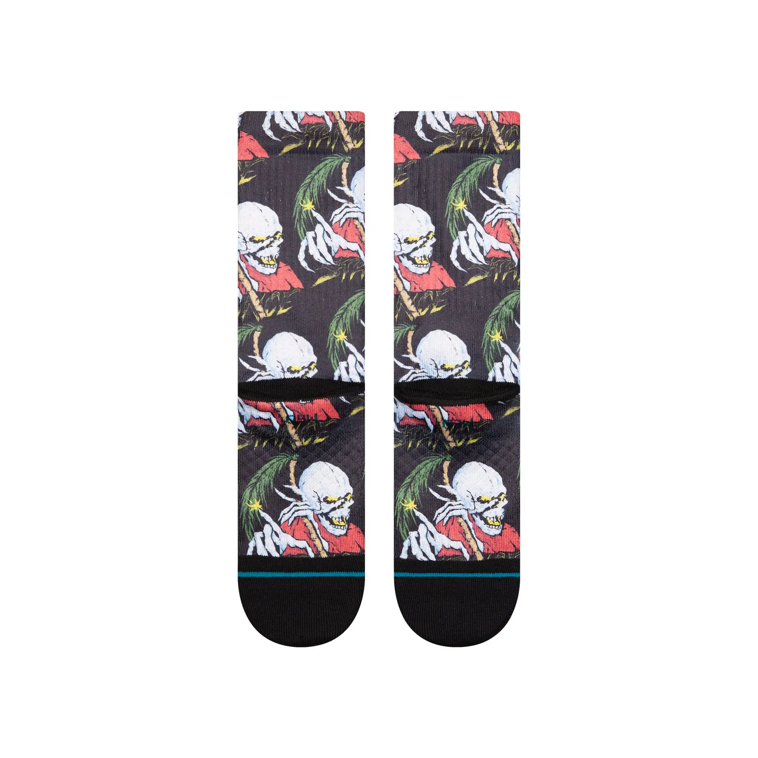 Stance Palm Slayer crew sokker sort bomuld