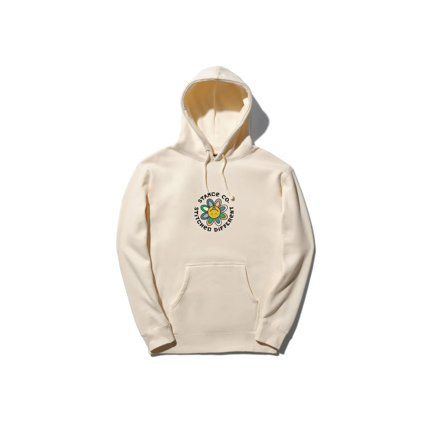 Stance Floral Punch hoodie Bone bomuld