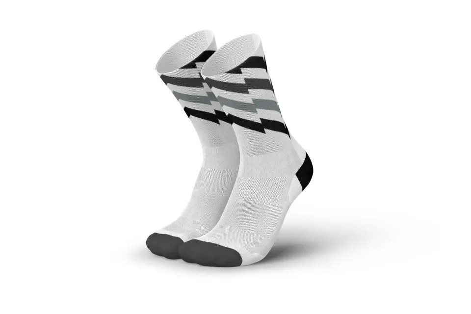 Incylence Ultralight Waves løbestrømper hvid