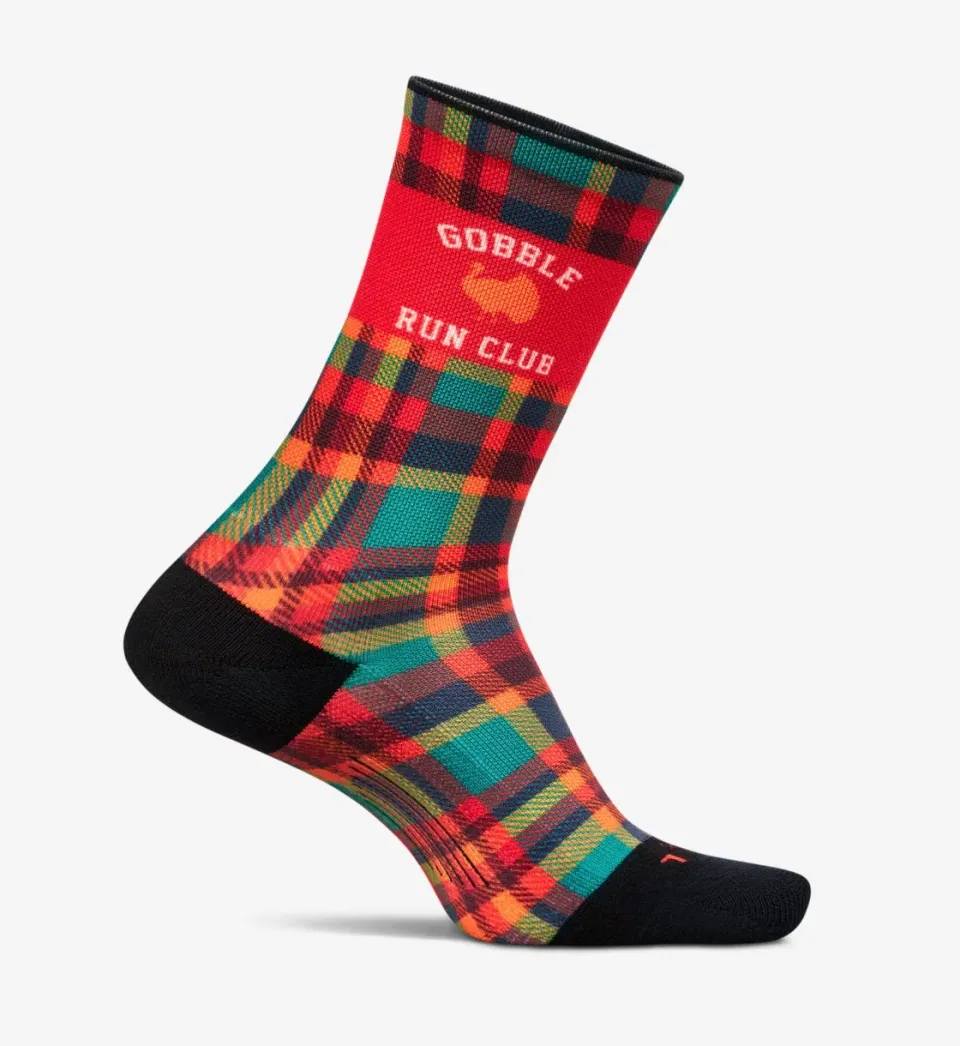 Feetures Elite Light Cushion Mini Crew sokker Trot Club limited