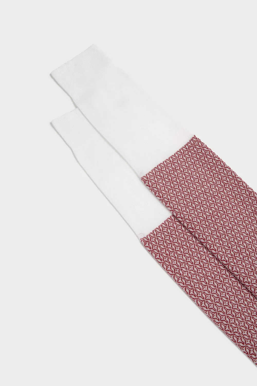 Bresciani Essentials Tiziano strømper rød bomuld 1 par