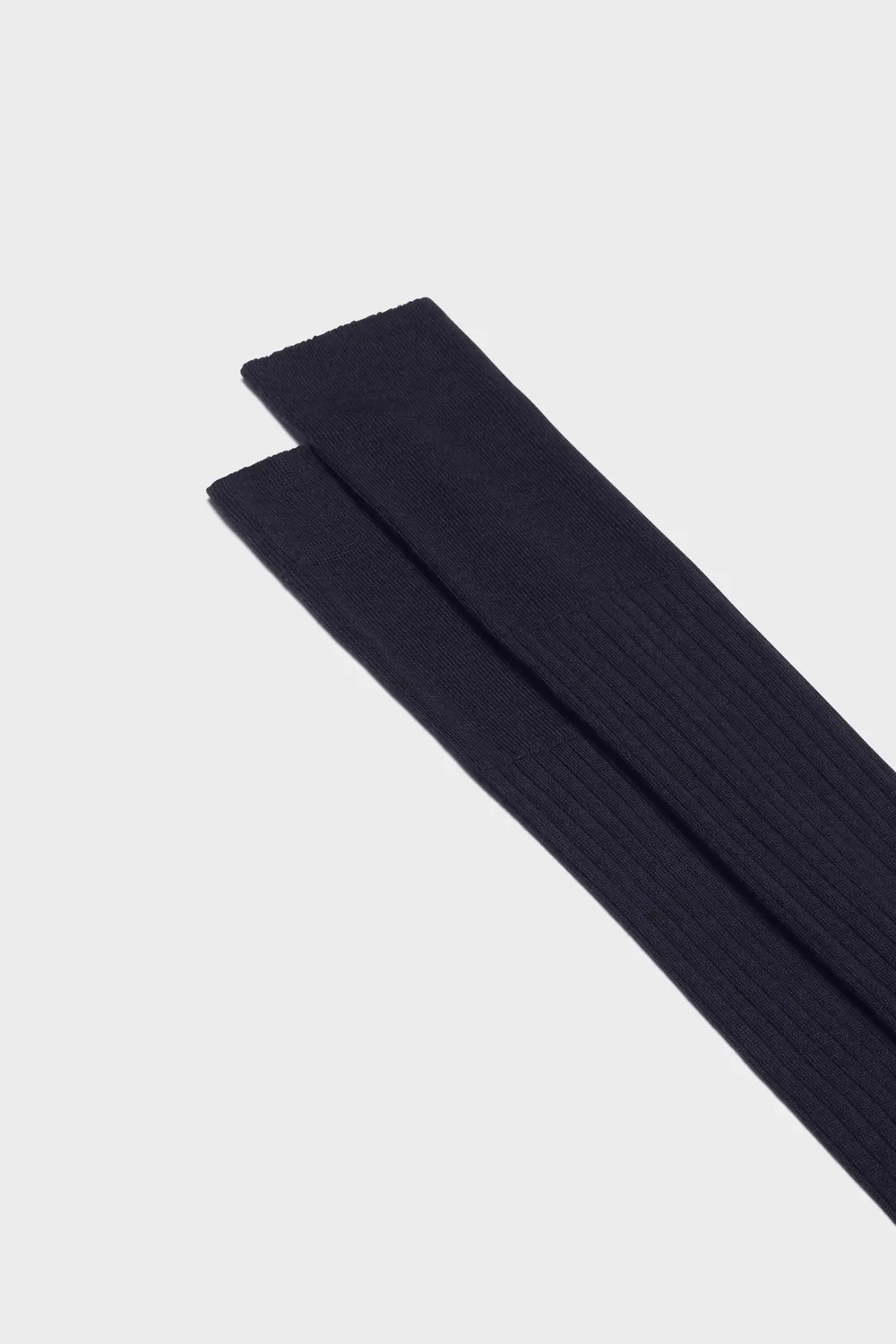 Bresciani Quirinale sokker navy cashmere silke