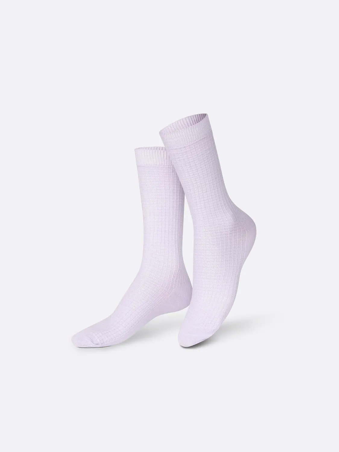 Eat My Socks Yin Yoga Purple strømper lilla bomuld