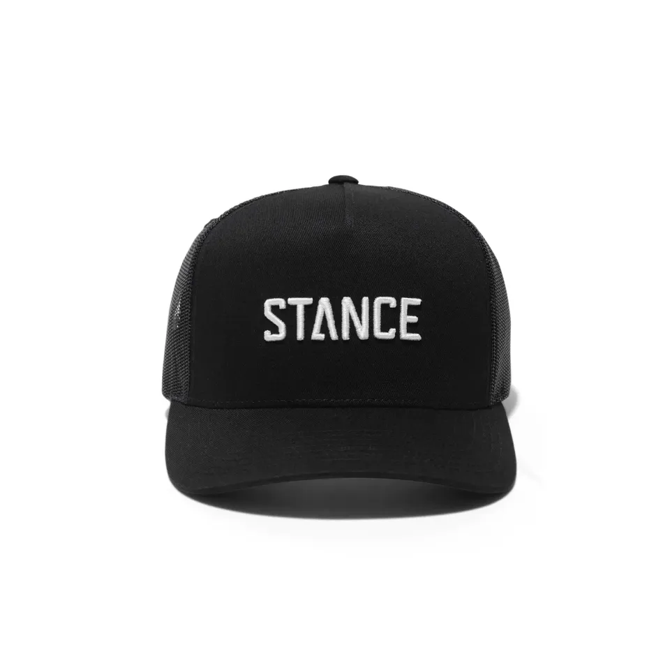 Stance Icon Trucker kasket sort OS mesh
