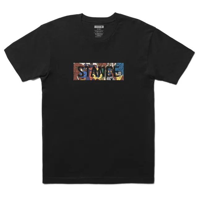 Stance Marvel Tee T-shirt sort bomuld