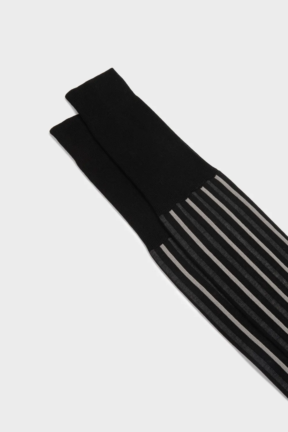 Bresciani Essentials Mauro strømper sorte bomuld