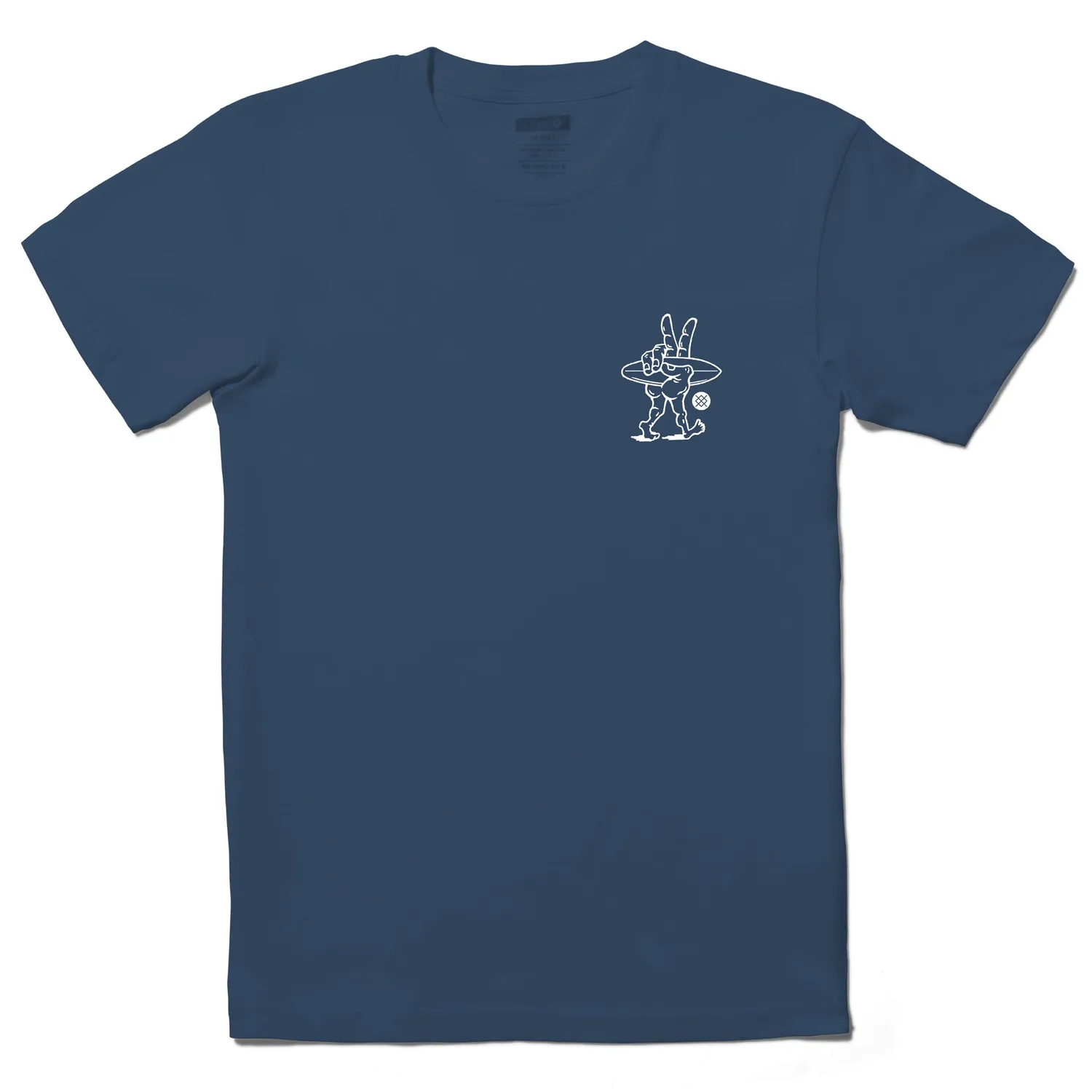 Stance Vacation Tee t-shirt blå 100% bomuld