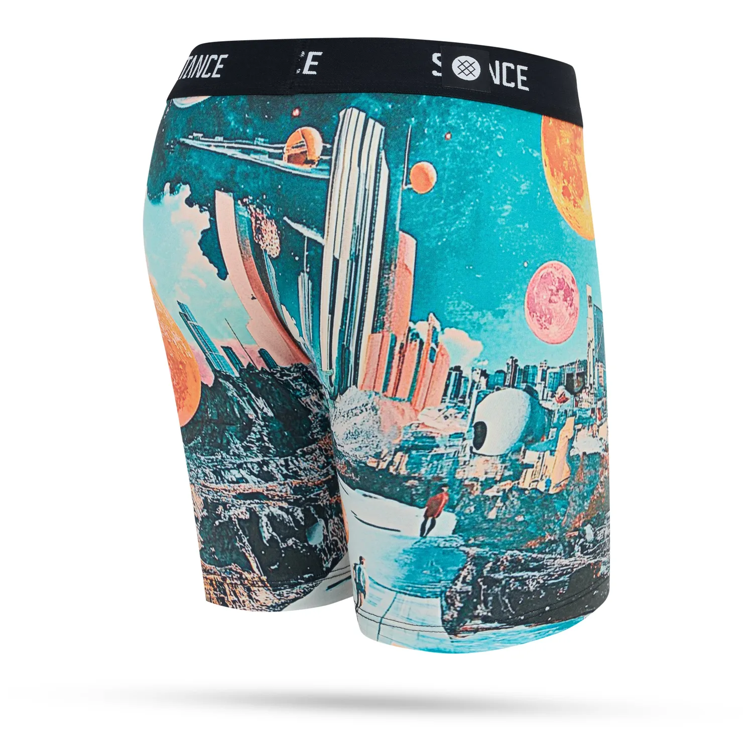 Stance Boys Utopia boxershorts grøn polyester