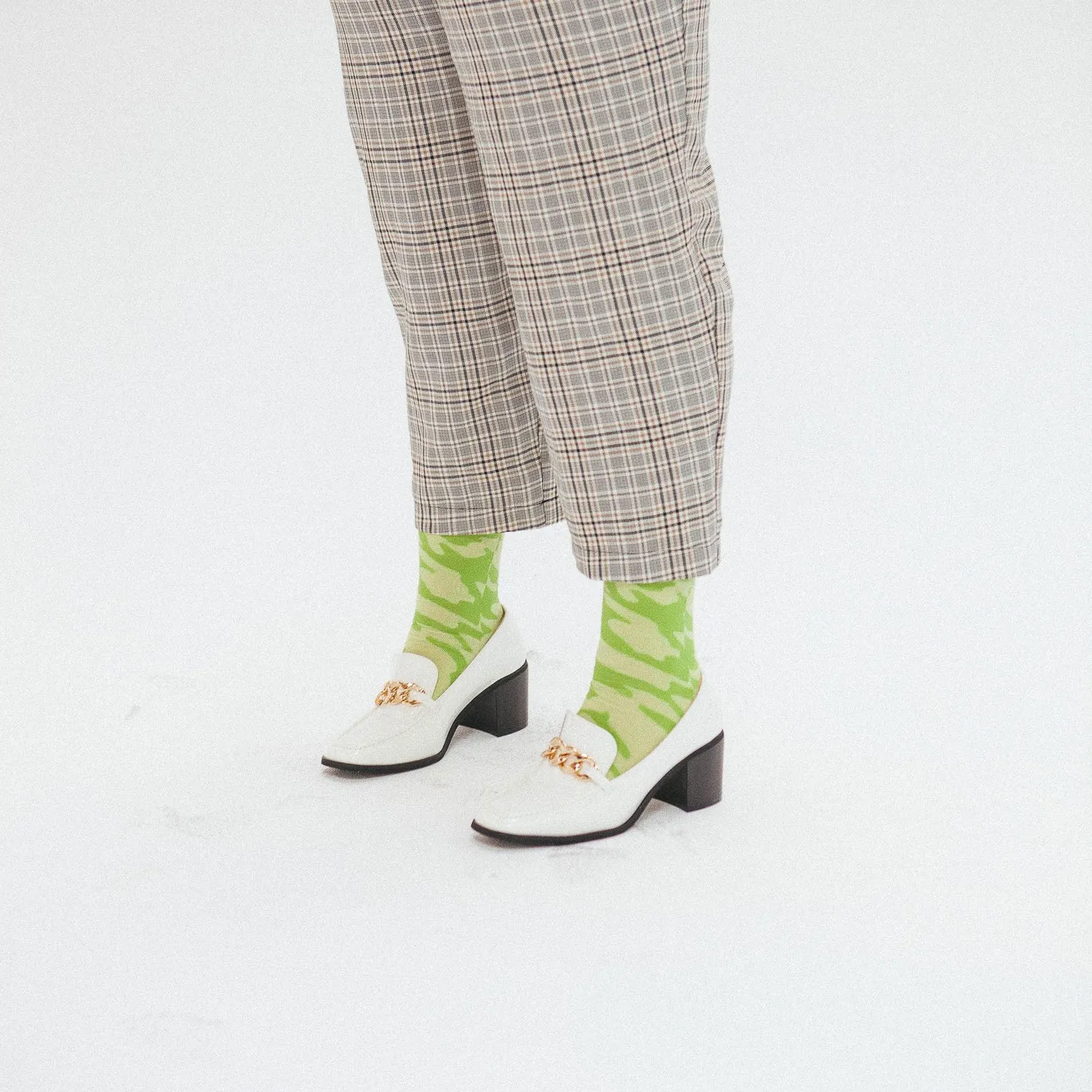 Eat My Socks White Wine strømper 3D gave