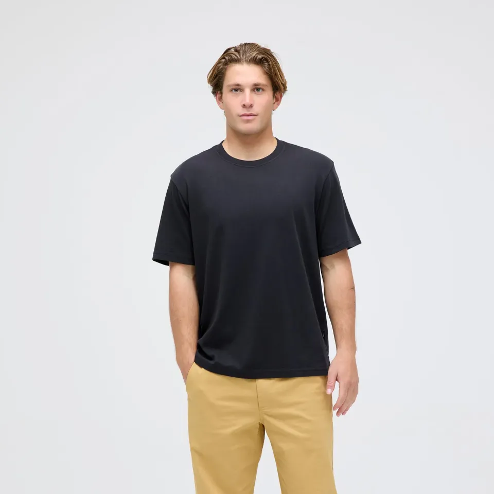 Stance Studio Organic Cotton T-shirt sort økologisk bomuld