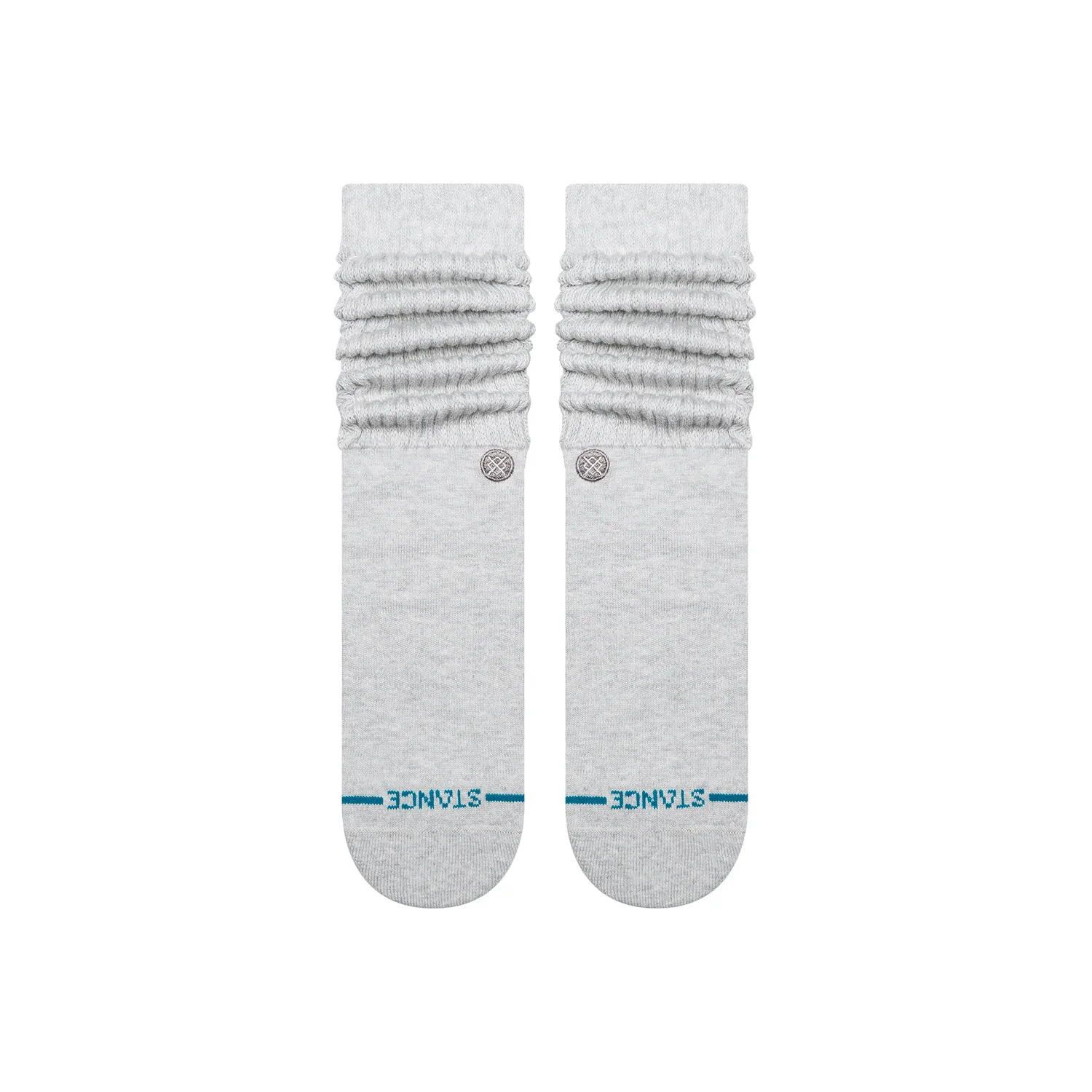 Stance Icon Slouch crew strømper grå bomuld