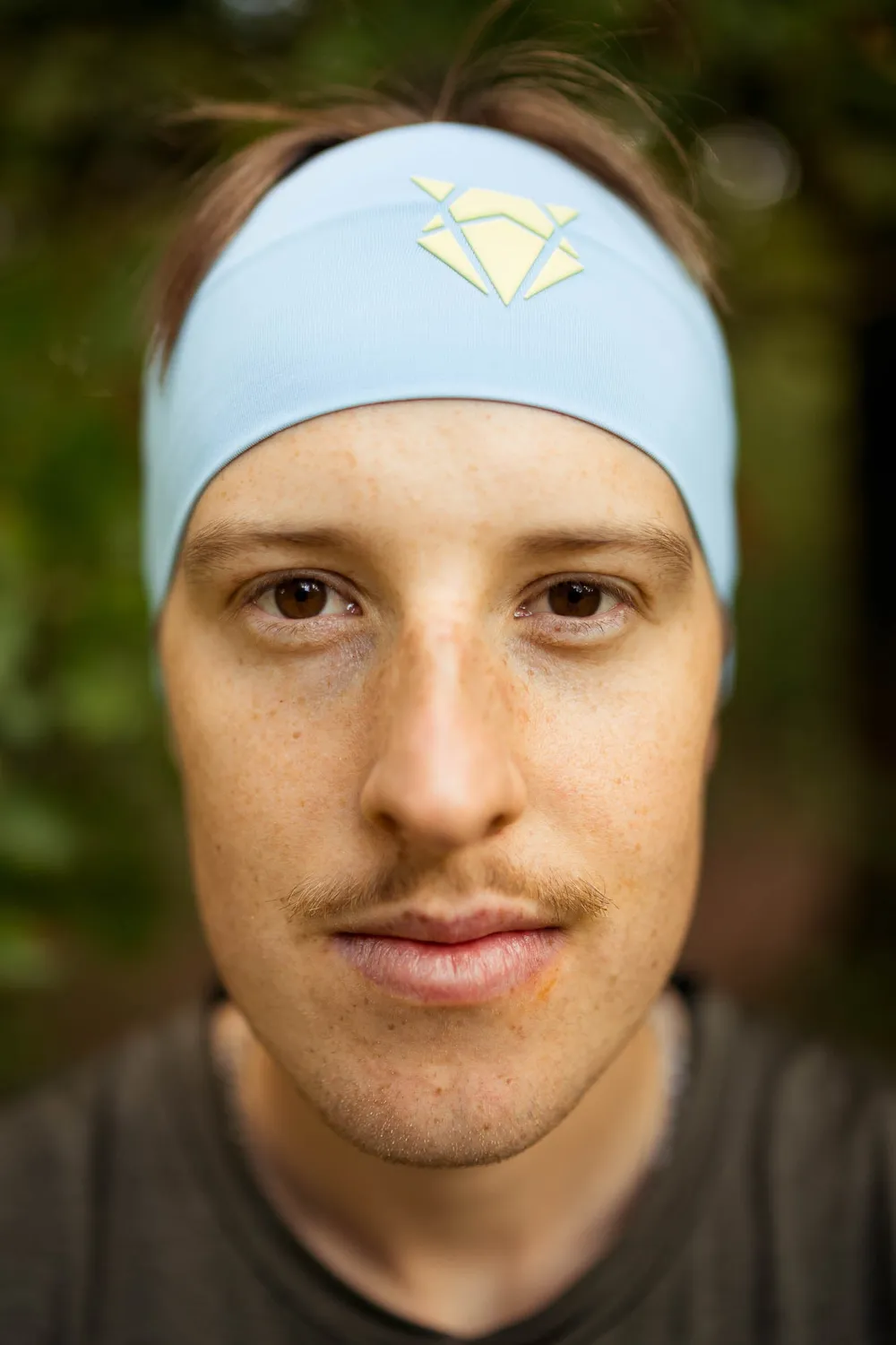 Incylence Headband V1 Sky Blue Yellow pandebånd bredt