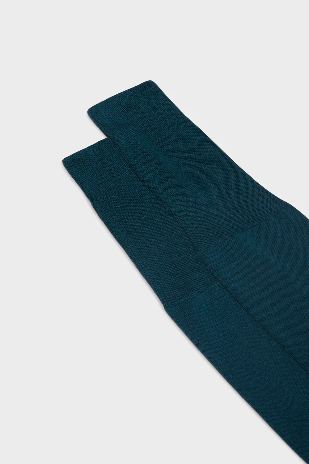 Bresciani Essentials Monogramma herresokker grøn bomuld