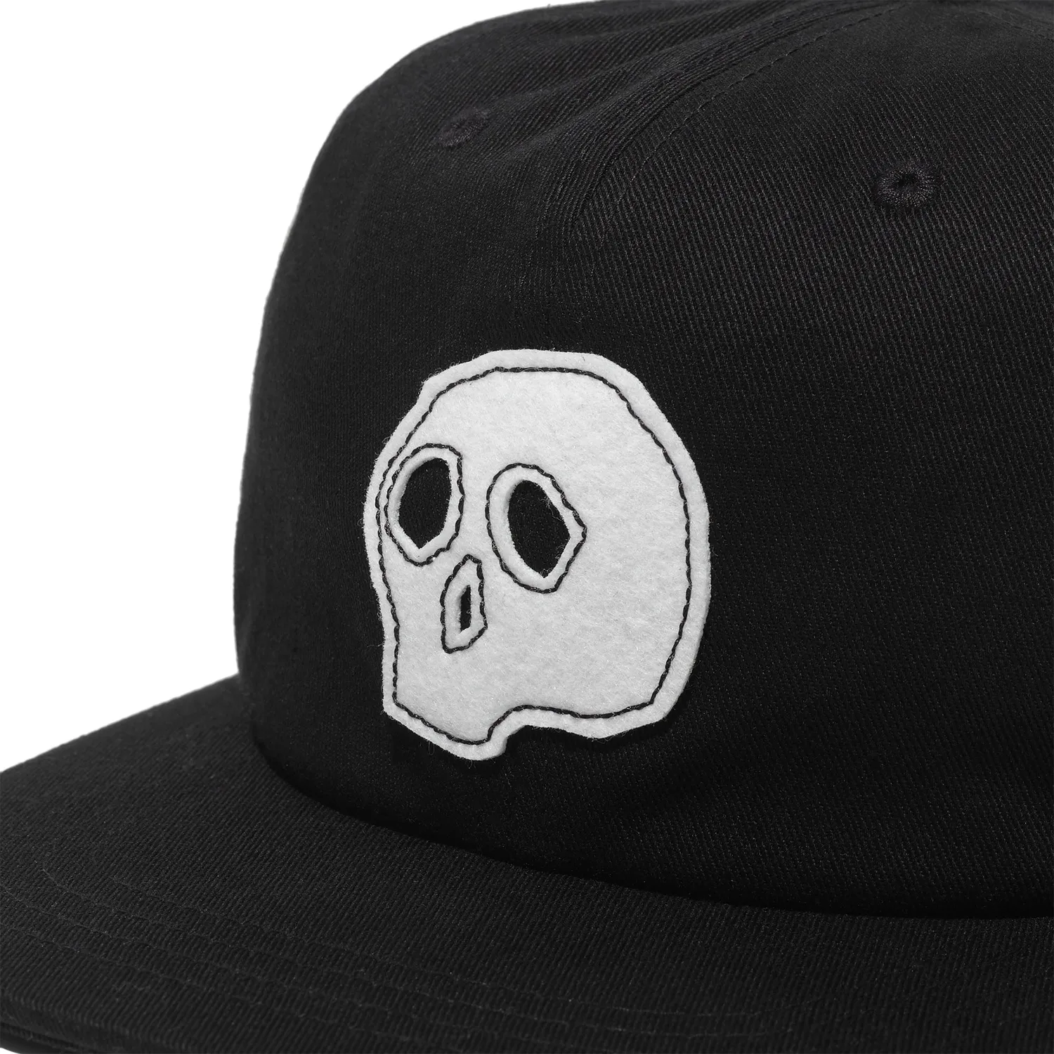 Stance Low Key Snapback kasket sort OS blød svedrem