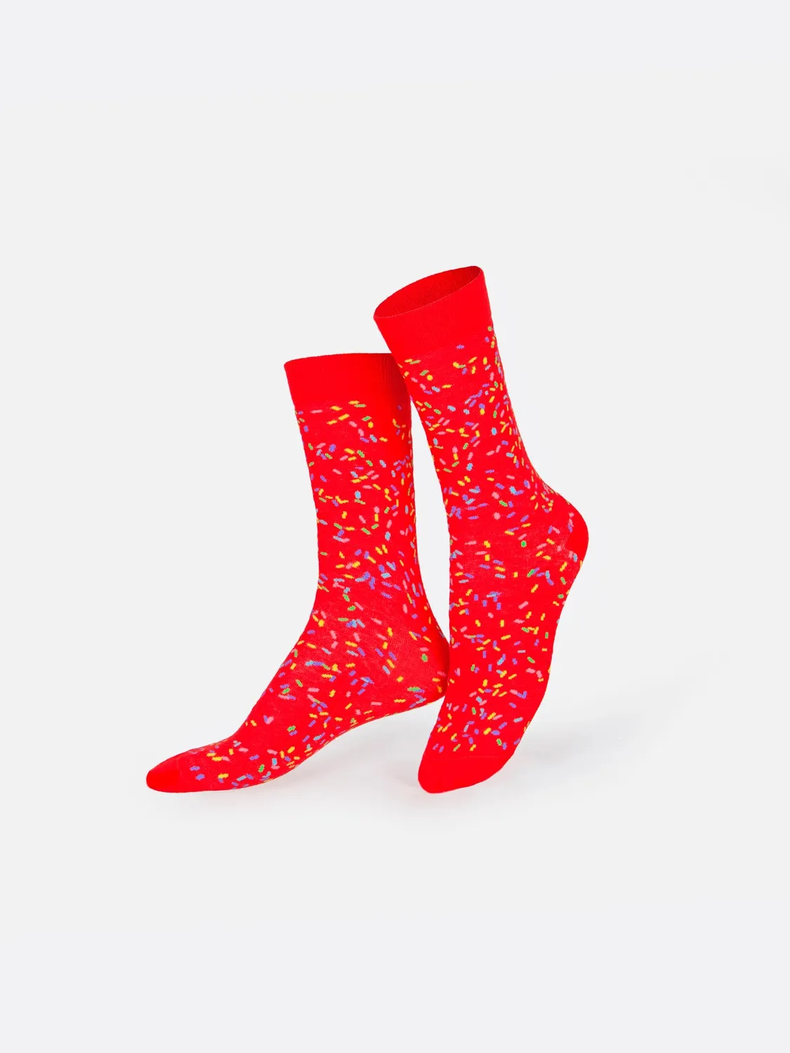 Eat My Socks Happy Birthday sokker 2 par kage