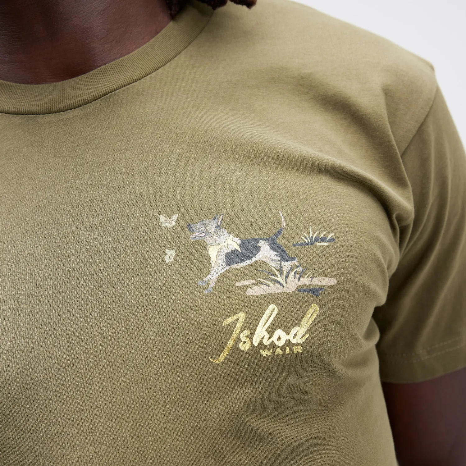 Stance Ishod T-shirt military green skate